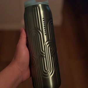Matte Green Stainless Steel Starbucks Mug